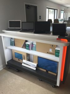 a small selection of a few items that are sold at Feldtech